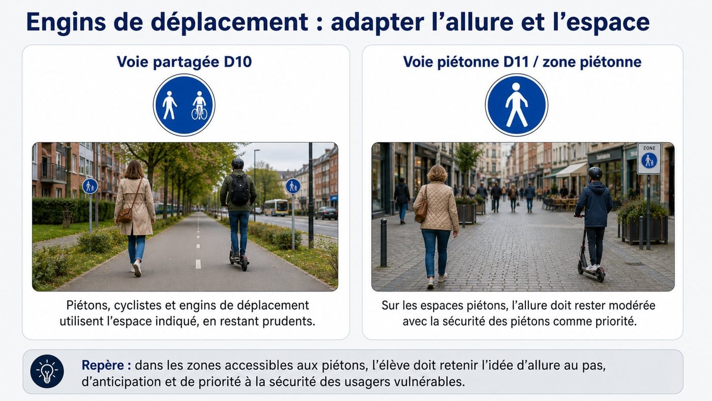 Les engins de déplacement
