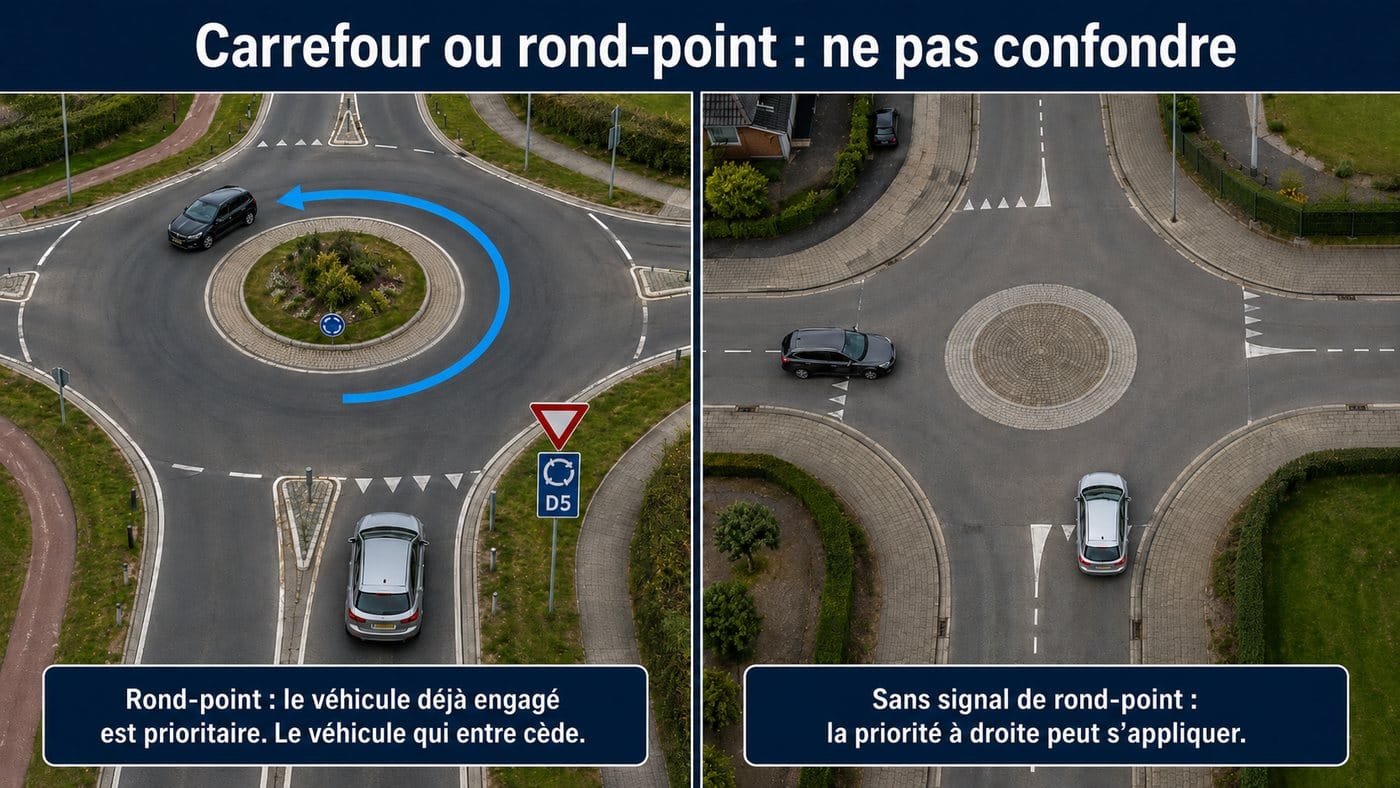 Rond-point ou carrefour circulaire