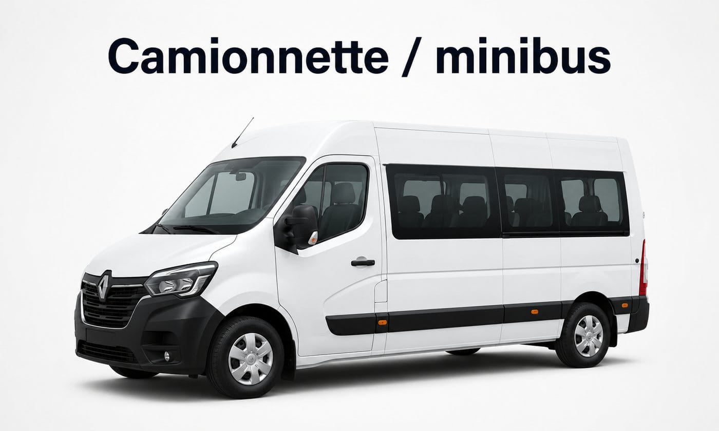 Les types de véhicules