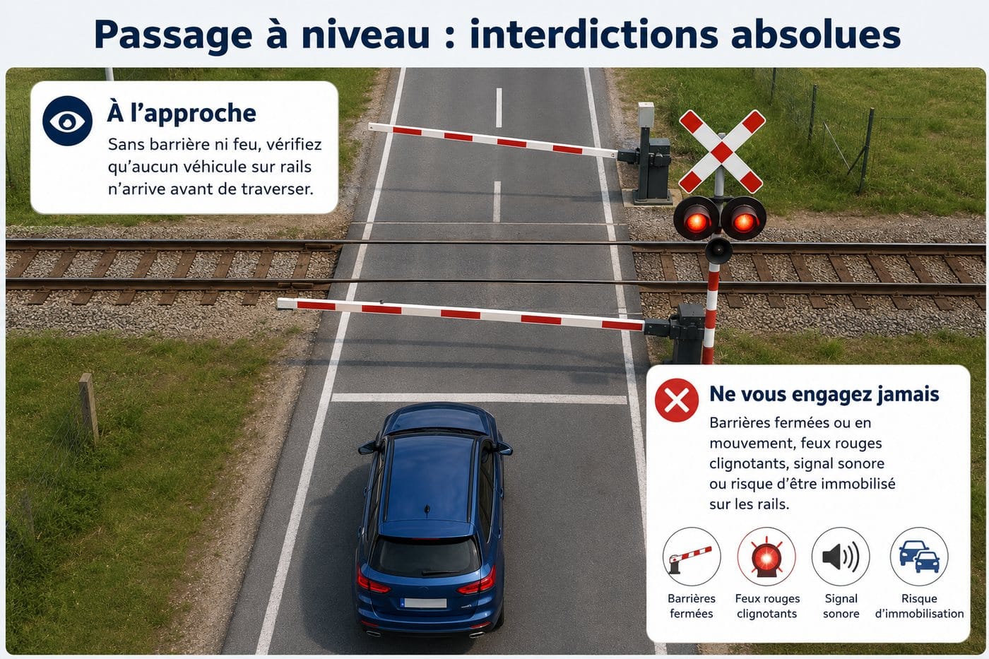 Les passages à niveau