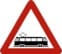 A49 — Endroit de croisement avec un tram