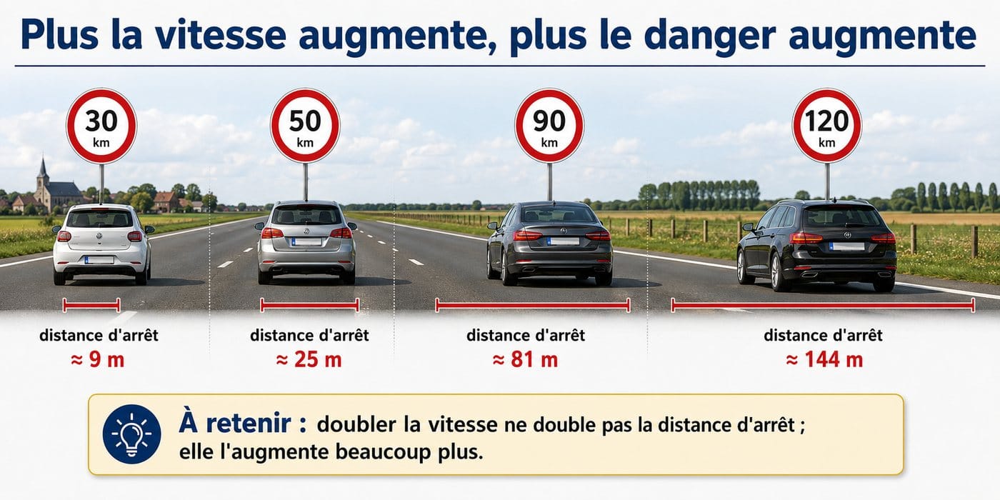 Les effets de la vitesse