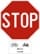 B5 + M10 — Stop avec attention cyclistes dans les deux sens sur voie transversale