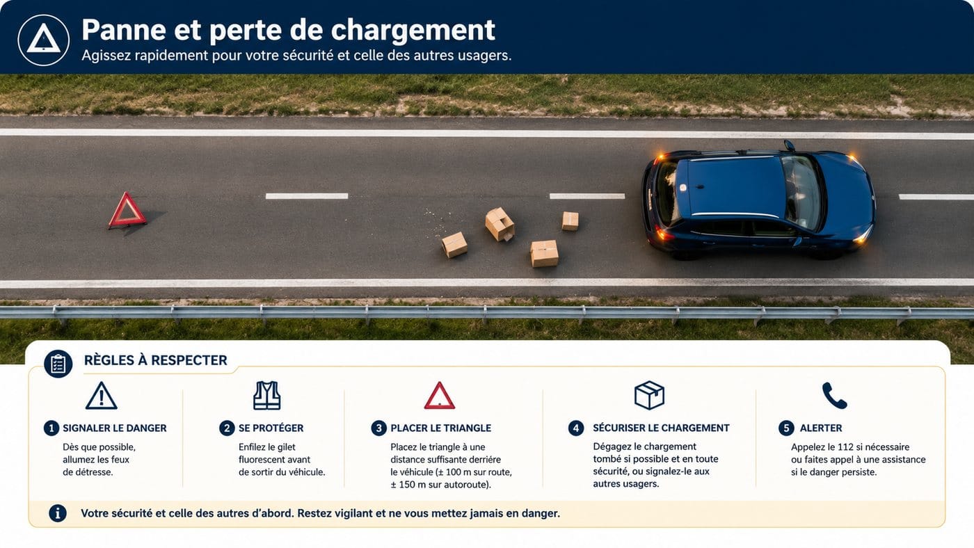 La panne et la perte de chargement
