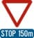 B7 — Annonce de B5 (Stop) à distance approximative
